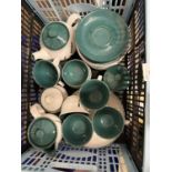 Quantity of Denby, Green Wheat table wares