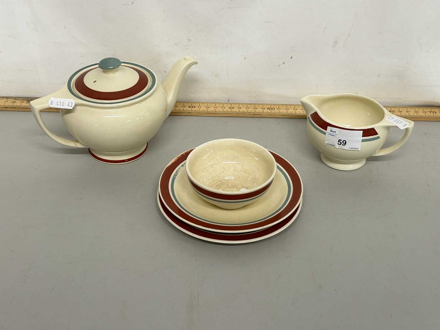 Susie Cooper part tea service