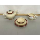 Susie Cooper part tea service