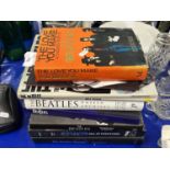 Collection of various books on The Beatles