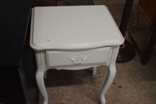 A Laura Ashley single drawer bedside table
