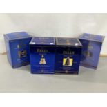 Four boxed Wade Whisky bells