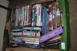One box of various DVD's