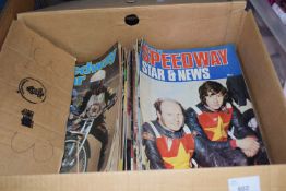 Speedway Star magazines and others