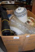 Mixed Lot: Various ceramics, glass and a meade spotting scope