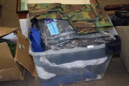 Box of various as new working wear clothing