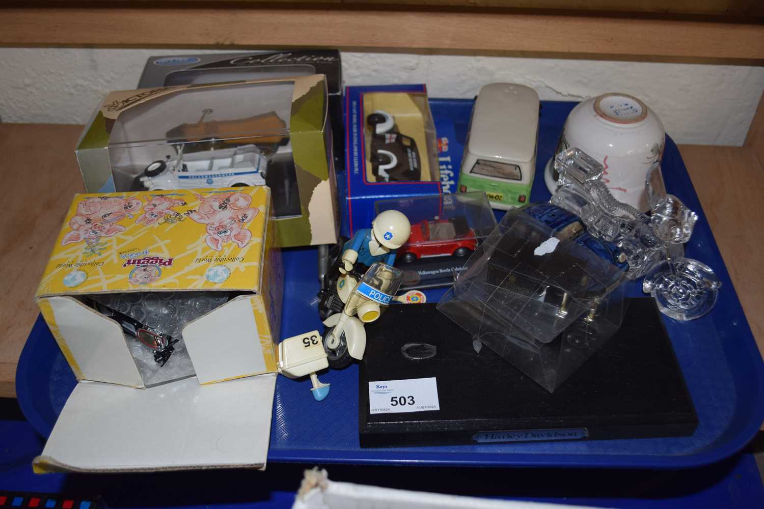 Quantity of assorted toy and model cars