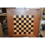 A chess/draughts board