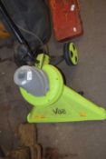 Electric garden vacuum cleaner