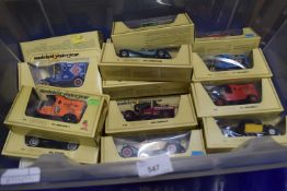 Quantity of Models of Yesteryear, trucks and vans, boxed