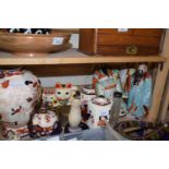 Mixed Lot: Ceramics to include Chinese style figures, vases etc