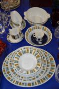 Quantity of mid winter table wares