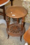 Late 19th Century two tier circular occasional table