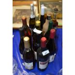 Mixed Lot: Various bottles of wine and spirits
