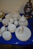 Quantity of Royal Albert Val D,or table wares