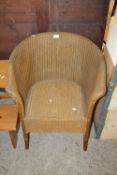 Vintage Lloyd Loom wicker chair