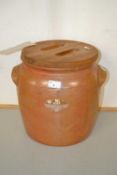 A Renault stone ware jar