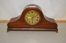 An Edwardian mantel clock, the face signed W S Kelt, Dundee