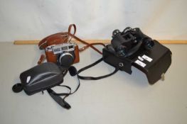 Pair of Gerber 7 x 15 x 35 binoculars together with a further Yashika camera and one other