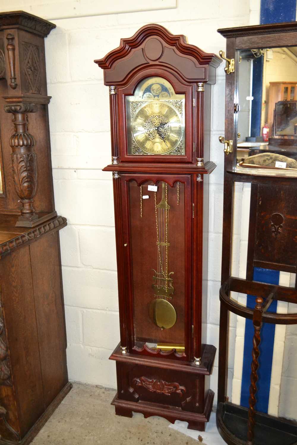 Modern long case clock