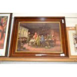 Reproduction interior scene print