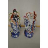 Pair of modern Chinese figures