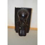 An African hardwood figure