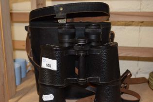 A pair of Russian binoculars 7 x 50, cased