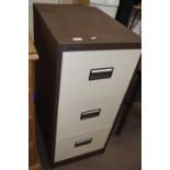 Three drawer filing cabinet