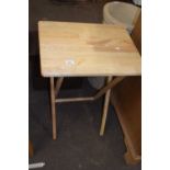 Modern folding occasional table