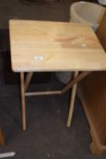 Modern folding occasional table
