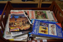 A quantity of The Automobile magazine and others