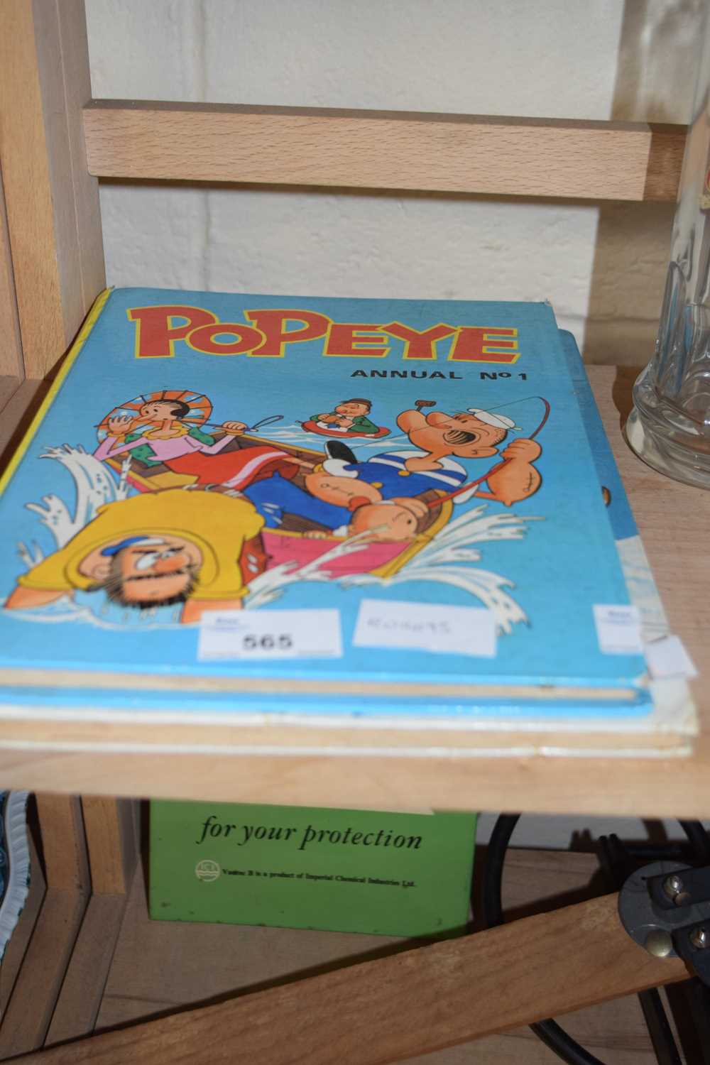 Popeye annual number 1 together with another (2)
