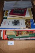 Assorted books and magazines on traction engines, steam etc