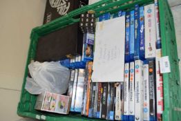 Quantity of assorted Blue Rays and a games compendium