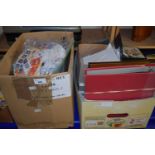 Large quantity of loose stamps, 2 boxes