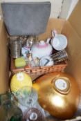 Mixed Lot: Assorted household ceramics and glass ware