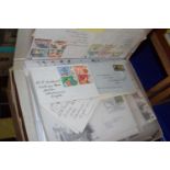 Quantity of stamps and albums