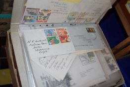 Quantity of stamps and albums