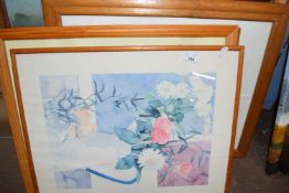 Assorted pictures and prints, framed