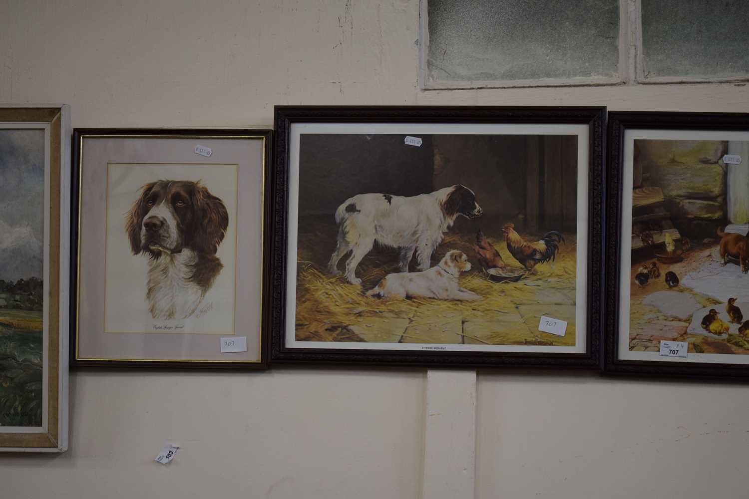 Four prints of dogs - Image 2 of 3