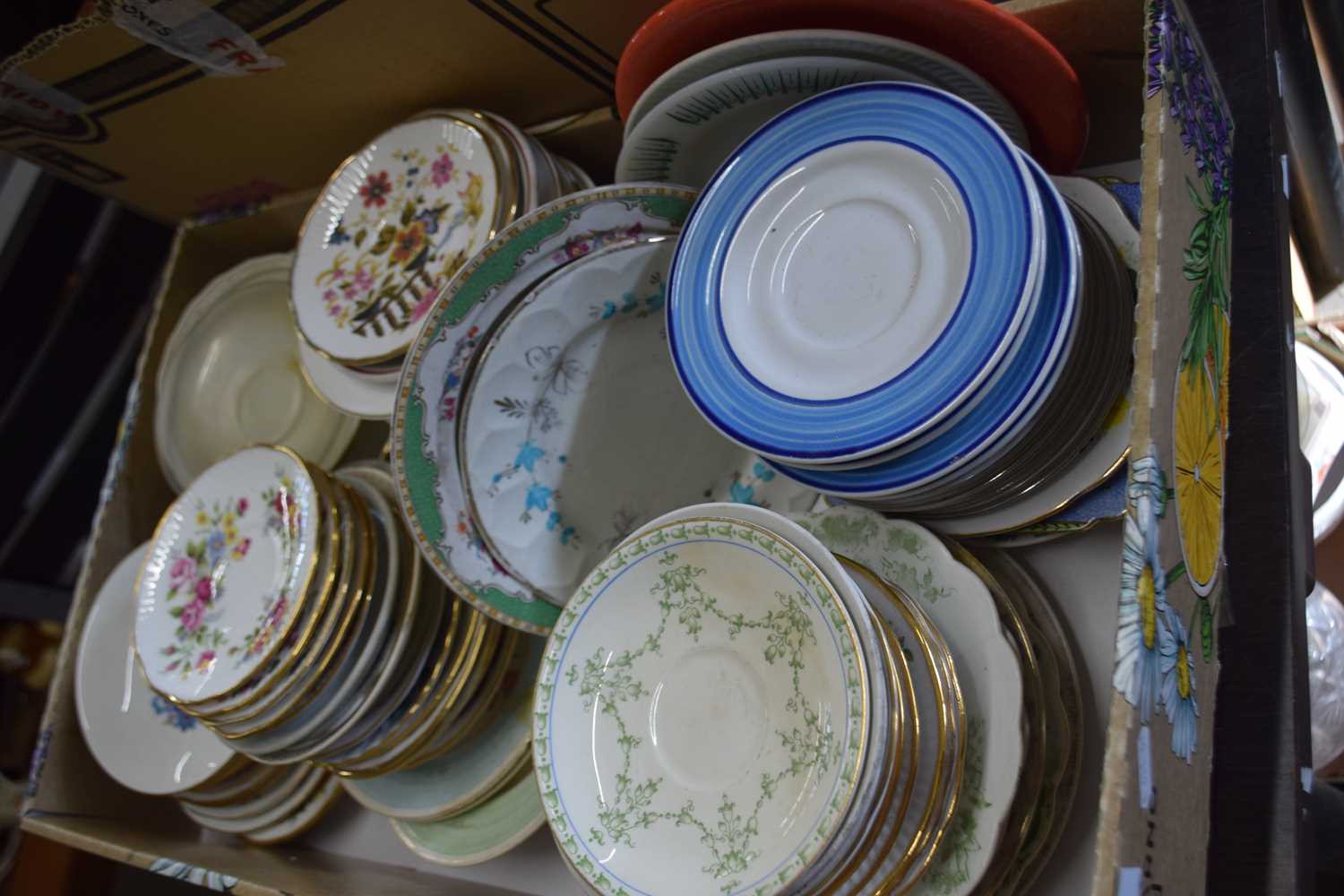 Quantity of assorted tea plates, saucers etc