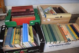 Four boxes of assorted books, various agriculture and others