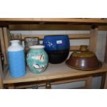 Assorted vases and glass ware