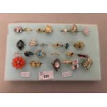 Mixed Lot: Various costume jewellery rings