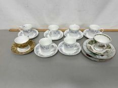Mixed Lot: Ceramics to include Wedgwood Angela pattern coffee cups and saucers and other ceramics
