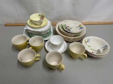 Mixed Lot: Various assorted ceramics to include Paragon cup and saucer, Broadhurst Matador table