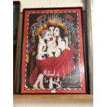 Framed poster Jane's Addiction