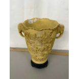 Modern Oriental composition vase