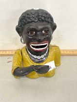 A novelty iron money box